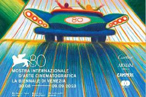第80届威尼斯电影节公开主视觉海报