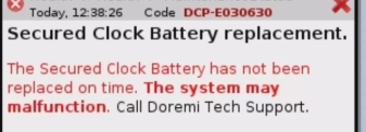 杜比Doremi ShowVault服务器更换电池