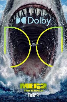 《巨齿鲨2：深渊》杜比海报_英文
